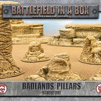 Battlefield in a Box: Badlands Pillars - Sandstone (x5)