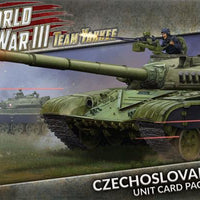 Team Yankee WWIII: Czechoslovak Unit Card Pack