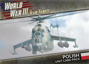 Team Yankee WWIII: Polish Unit Card Pack