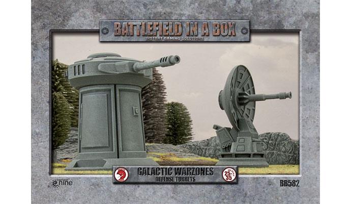 Battlefield in a Box: Galactic Warzone - Defense Turrets (x2)