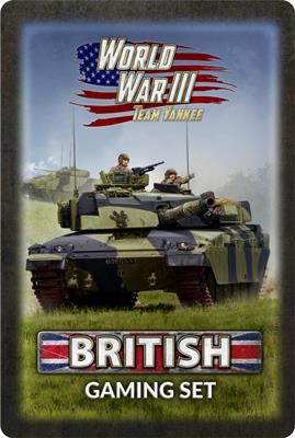 Team Yankee WWIII: British Gaming Set