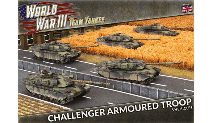 Team Yankee WWIII: Challenger Armoured Troop