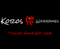 Koros Wargames Treasure Hoard Gift Cards
