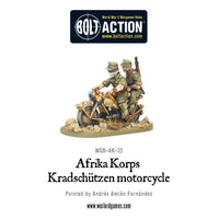 Bolt Action: Afrika Korps Kradschutzen Motorcycle