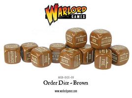 Bolt Action: Orders Dice - Brown