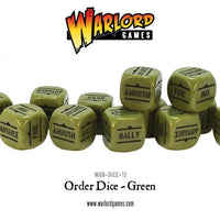 Bolt Action: Orders Dice - Green