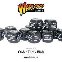 Bolt Action: Orders Dice - Black