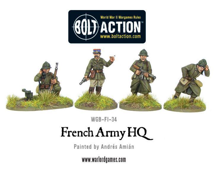 Bolt Action: French Army HQ