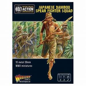 Bolt Action: Japanese Bamboo Spear Fighter Squad