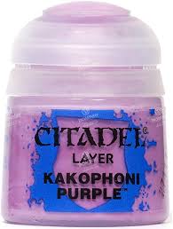 Citadel Layer Paint: Kakophoni Purple