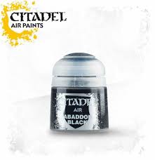 Citadel Air Paint: Abaddon Black
