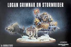 Space Wolves: Logan Grimnar on Stormrider