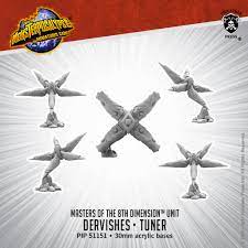 Monsterpocalypse: Dervishes and Tuner Masters of the 8th Dimension Unit