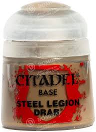 Citadel Base Paint: Steel Legion Drab