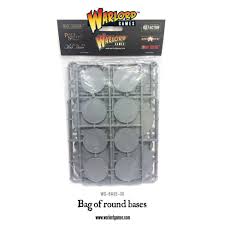 Bolt Action: Bag of Round Bases Mixed