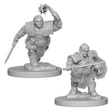 D&D Nolzur's Marvelous Unpainted Minis: W2 Dwarf Female Fighter