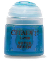Citadel Layer Paint: Sotek Green