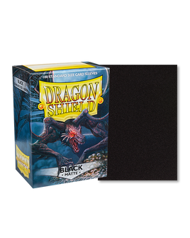 Dragon Shields: (100) Matte Black