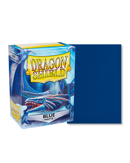 Dragon Shields: (100) Matte Blue