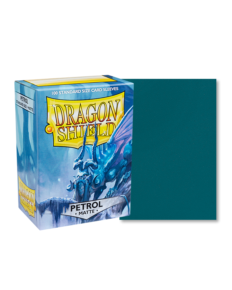 Dragon Shields: (100) Matte Petrol