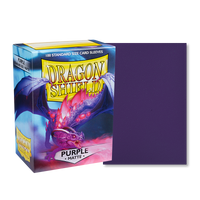 Dragon Shields: (100) Matte Purple