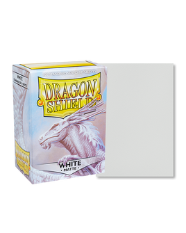 Dragon Shields: (100) Matte White