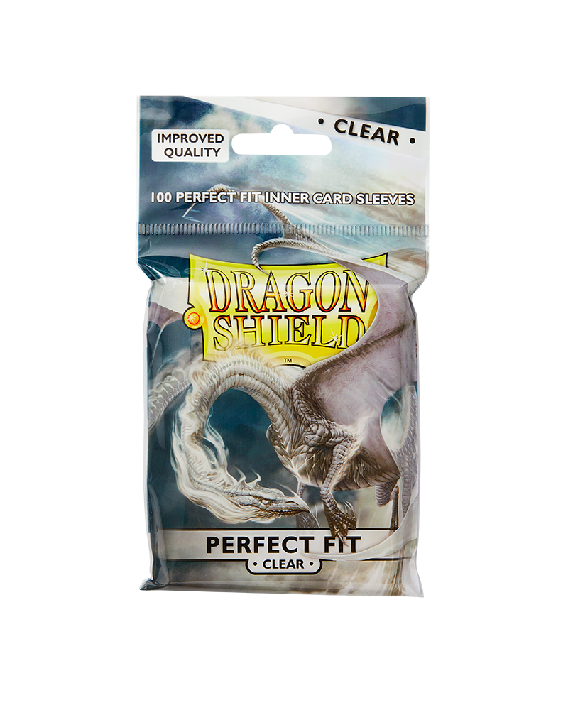 Dragon Shields: (100) Perfect Fit Standard - Clear