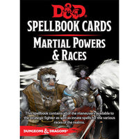 D&D 5th Edition: Spellbook Cards - Martial Powers & Races