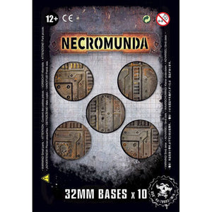 Necromunda: 32mm Bases x 10