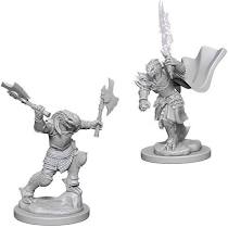 D&D Nolzur's Marvelous Unpainted Minis: W4 Dragonborn Female Fighter
