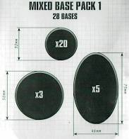Citadel Bases: Mixed Base Pack 1