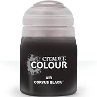 Citadel Air Paint: Corvus Black
