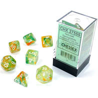 Chessex: Nebula RPG Dice - Polyhedral Spring White