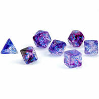 Chessex: Nebula RPG Dice - Polyhedral Nocturnal Blue