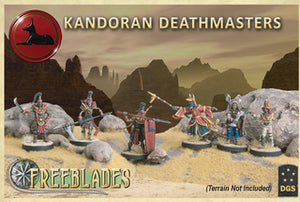 Freeblades: Kandoran Deathmasters Starter Box