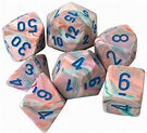 Chessex: Festive RPG Dice - Polyhedral Pop Art/Blue