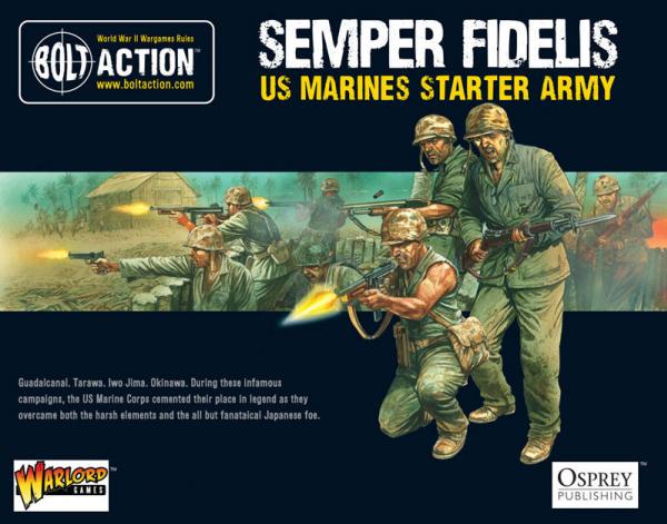 Bolt Action: US Marine Corps Starter Army