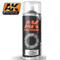 AK-Interactive: Fine Primer Black (200ml)