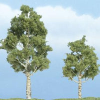 Woodland Scenics: Tree Kits - Premium Aspen (2/pkg 2 3/4'', 2 1/4'')
