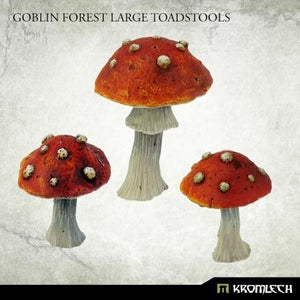 Kromlech Conversion Bitz: Goblin Forest Large Toadstools (3)