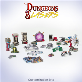Dungeons & Lasers: Sci-fi Customization Bits