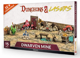 Dungeons & Lasers: Dwarven Mine Props