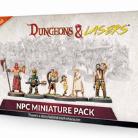 Dungeons & Lasers: NPC Miniature Pack