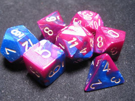 Chessex: Gemini RPG Dice - Polyhedral Blue-Purple/Gold