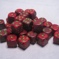 Chessex: Speckled Strawberry 12mm d6 (36)