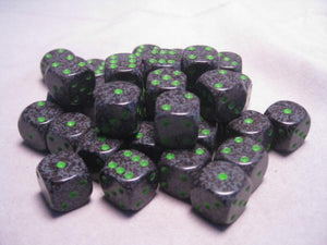 Chessex: Speckled Earth 12mm d6 (36)
