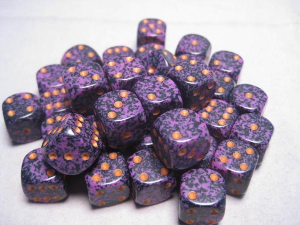 Chessex: Speckled Hurricane 12mm d6 (36)