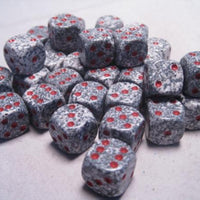 Chessex: Speckled Granite 12mm d6 (36)