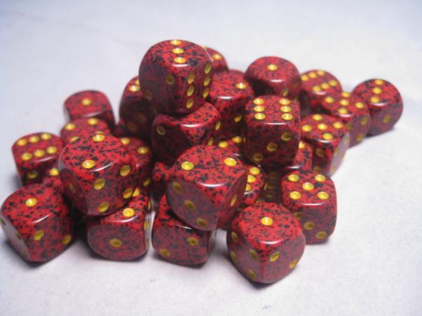 Chessex: Speckled Mercury 12mm d6 (36)