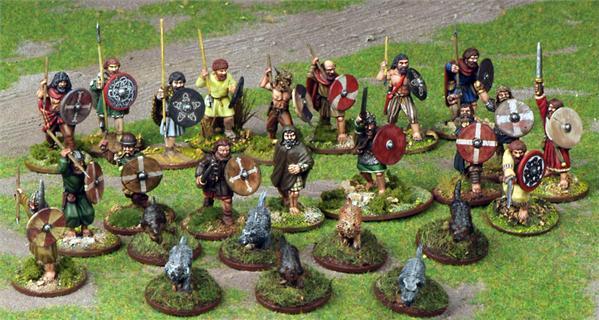 SAGA: Viking Age - Shieldmaiden Warband (4pt Viking, Metal)